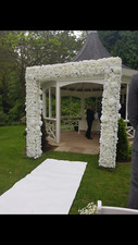 FLOWER ARCH   HIRE ONLY wedding party event bride engagement aisle birthday 