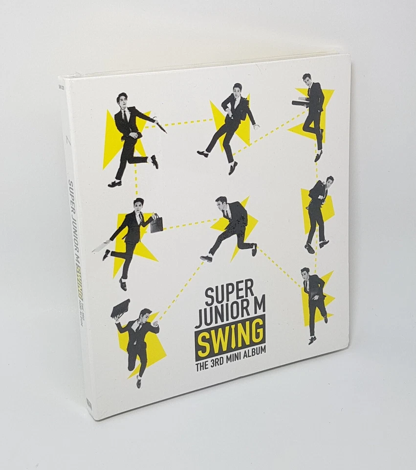 K-POP SUPER JUNIOR M 3rd Mini Album [SWING] CD + Booklet Sealed Foto 2 de 3