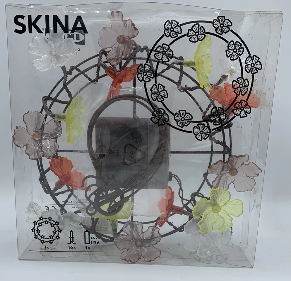 Ikea skina flower lights deals