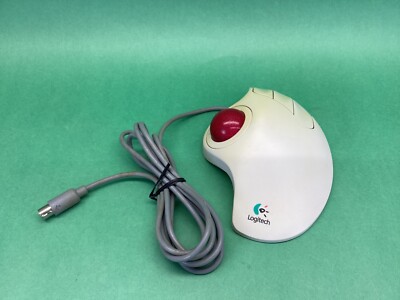 Logitech Trackball TrackMan Marble Mouse T-CH11 USED