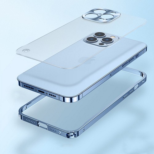 For iPhone 15 14 13 Pro Max 12 Shockproof Aluminium Alloy Hard Slim Case Cover - Picture 9 of 17