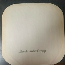 12" Atlantic Records Inner Sleeve for LP's VG SLEEVE ONLY