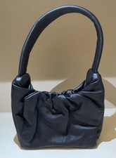 Nwt Staud Black  Felix Top Handle Bag, 8" X 3" X 9"