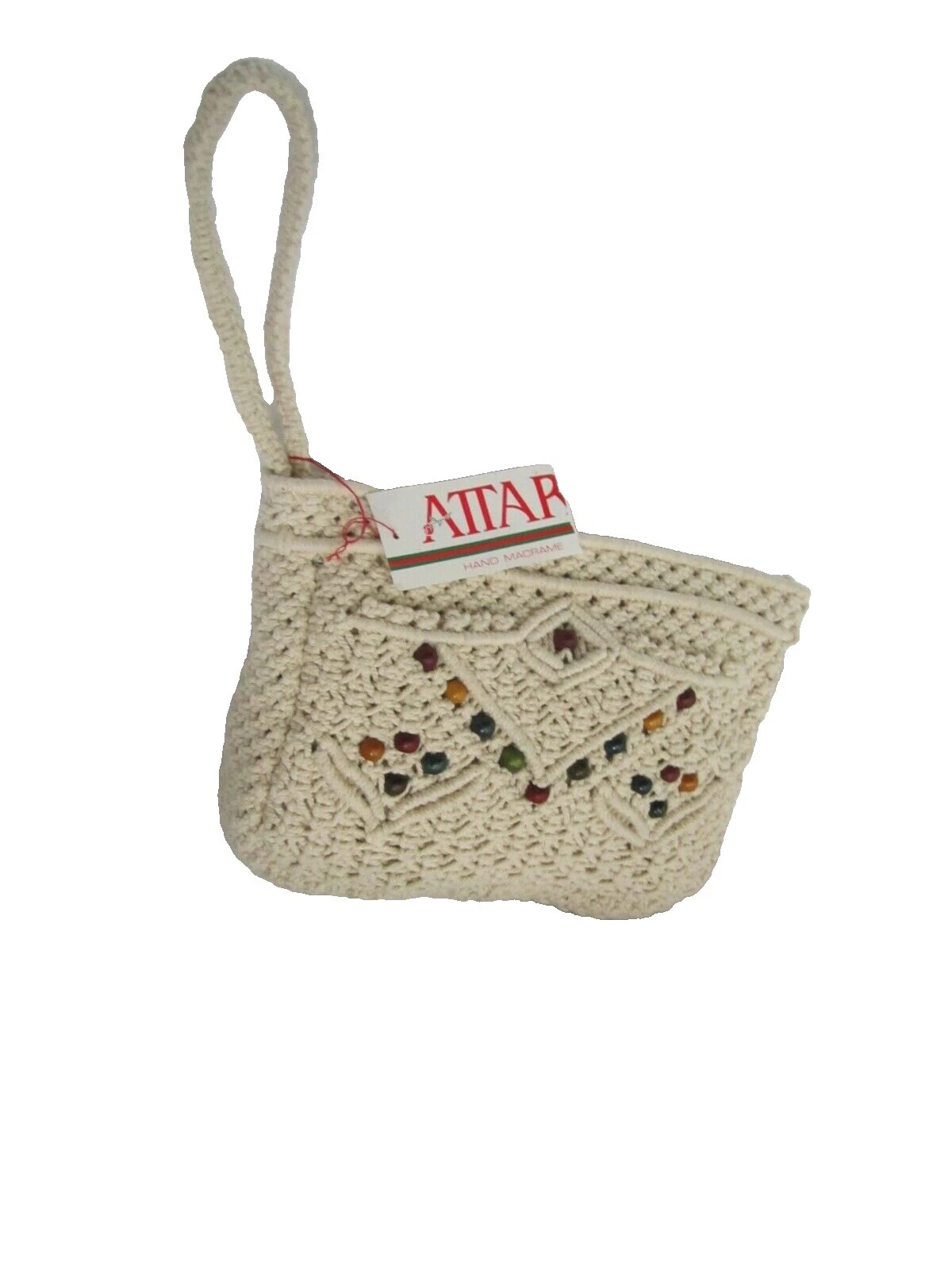 Bolsos vintage informal con cuentas de embrague, Bolsos y estuches