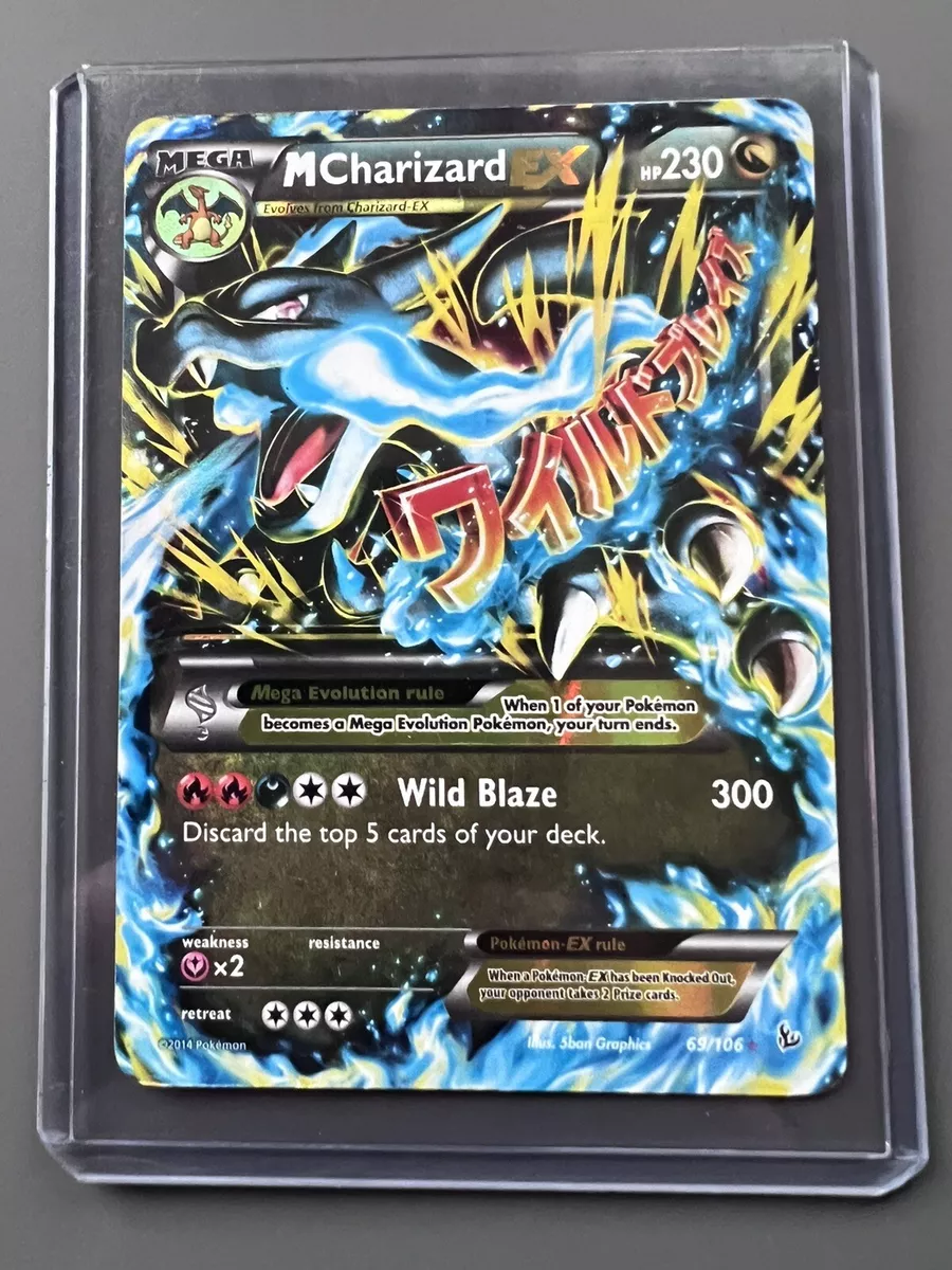 Pokémon TCG: M Charizard EX (69/106) - XY2 Flash de Fogo em Promoção na  Americanas