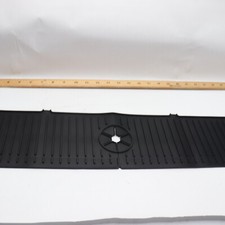 Kitchen Sink Splash Guard Silicone Black Extra Long 24"