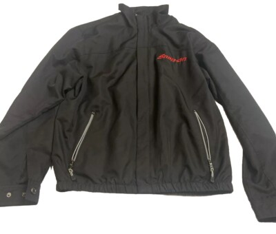North End ''Snap-On'' Mens Sz M Black Full Zip Front Active Shell Jacket