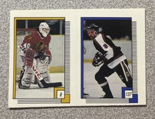 1988-89 O-Pee-Chee Hockey Stickers Mini Trivia 8/137  Darren Pang Rookie RC 🏒🔥