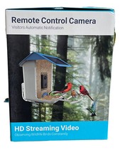 Smart AI Recognition Bird Feeder HD Streaming Video