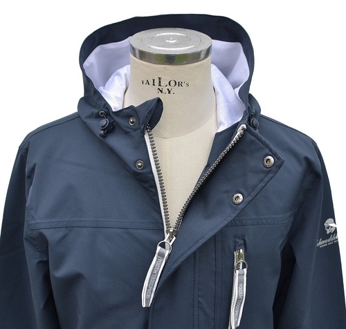 SCHMUDDELWEDDA - JACKE REGENJACKE - winddicht wasserdicht - BLAU - XL - NEU - Bild 3 von 6