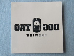 temporary dog tag