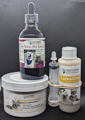Vital Pet Lipids For Cats & Dogs 8 Oz