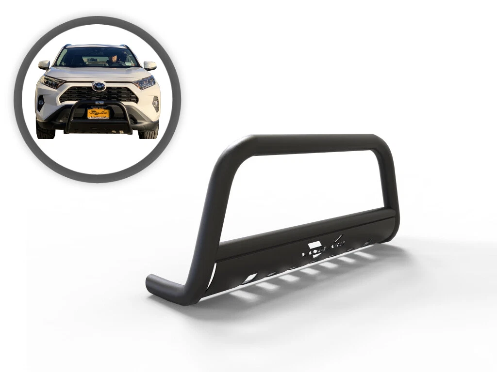 Vanguard Black Powdercoat Classic Bull Bar Fits 2016 2022 Honda