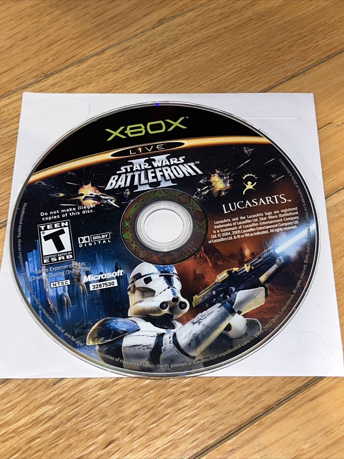 Star Wars: Battlefront II (Microsoft Xbox Live, 2005) *COMPLETE*  23272328757