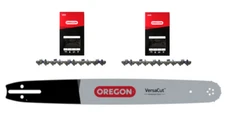 20" Bar & 2x Full Chisel Chains for Makita, Oregon 200VXLHD009 / 72EXL072G(2)