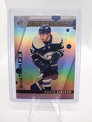2022-23 SP Authentic Spectrum FX Future Watch S-79 David Jiricek Unscratched