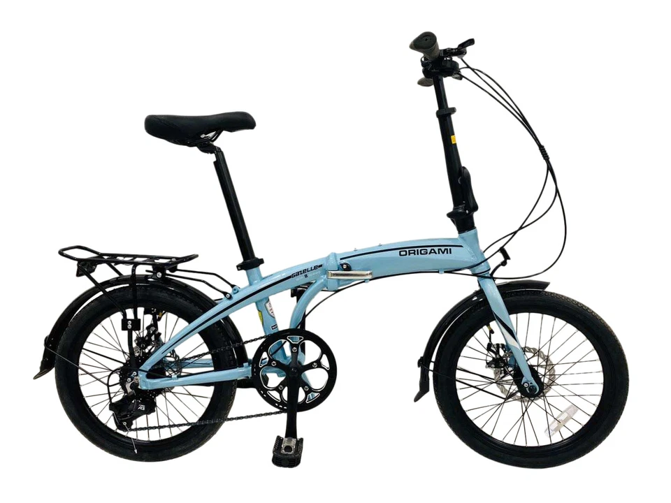 Origami Gazelle 20" 8-speed aluminum folding bicycle - Image 3 of 4