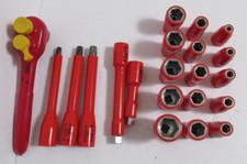 New Hazet Ratchet Set With Socketsextensions Automotive Electrical