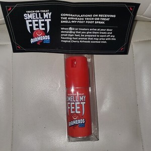 BRAND NEW Airheads Trick-or-Treat Smell My Feet Foot Spray Limited Edition 4 oz