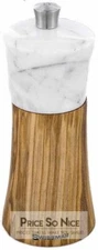 Swissmar Olivewood & Marble 6" Salt Mill Grade B