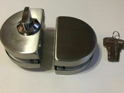 JM Company Centre Patch Lock with housing for Glass Doors with ...