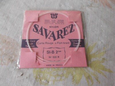 Savarez SI-B 2nd classical nylon guitar string high tension No 522 R