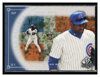 2000 Upper Deck United Nations - Dominican Republic #UN1 Sammy Sosa