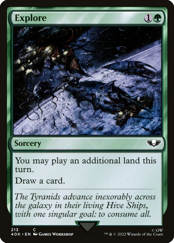 4x Explore - NM - Warhammer 40,000 - SPARROW MAGIC MTG 4x Explore - NM - Warhammer 40,000 - SPARROW MAGIC MTG