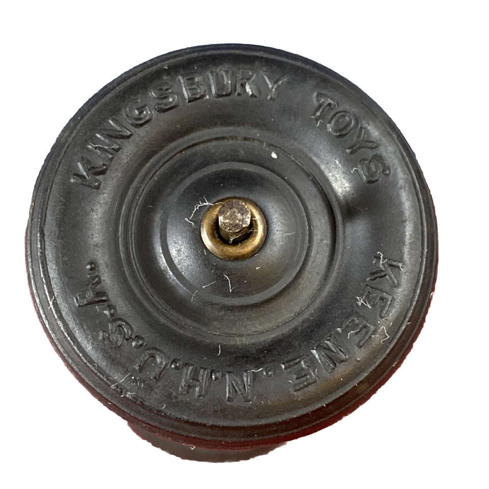 Vintage Kingsbury Toys Pressed Steel Sand Loader Mover Blue With 7