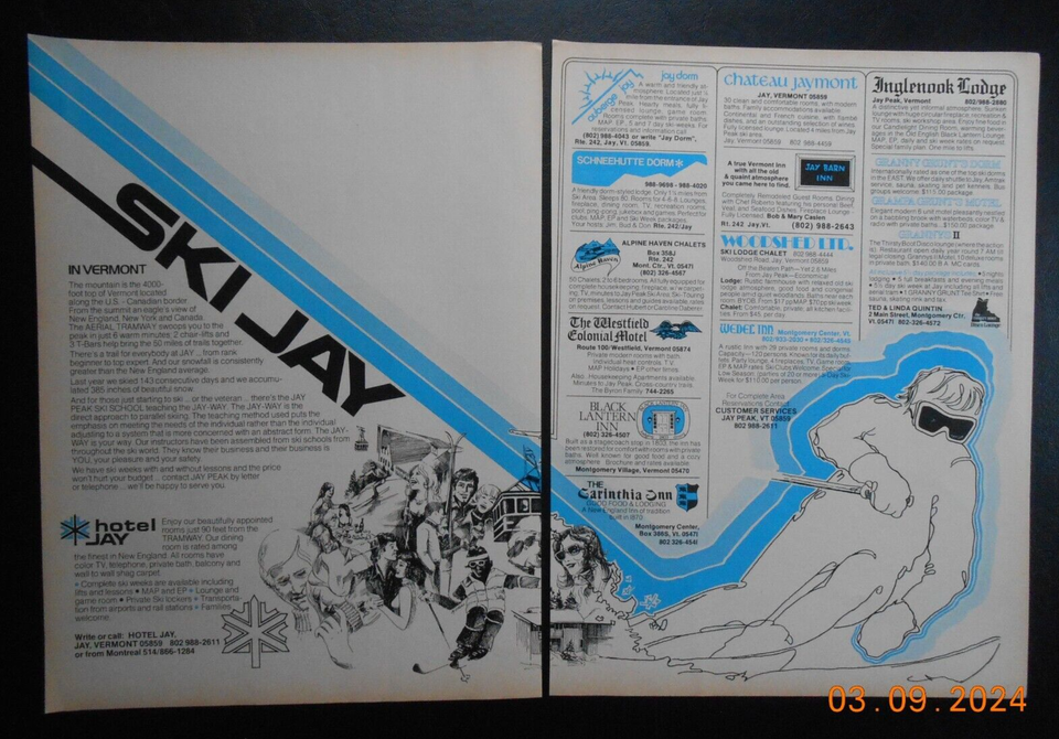 1977 Pat's Peak Henniker NH Downhill Skiing Ski resort article photos