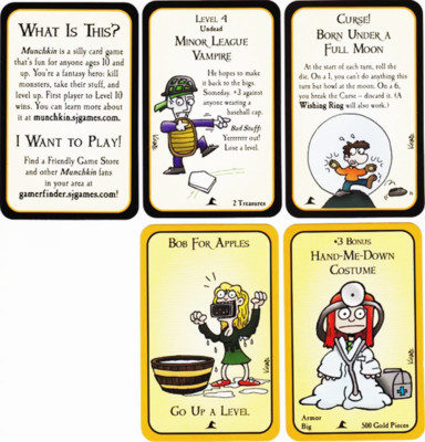 Munchkin Halloween Promo Pack Steve Jackson Games (1 Pack)