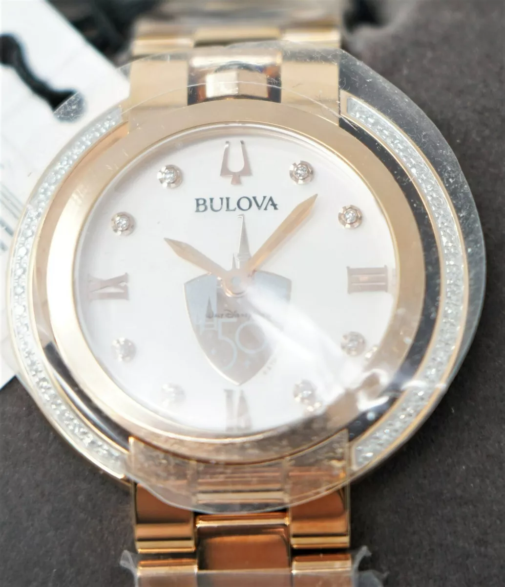 Cinderella Castle Watch for Women Bulova Walt Disney World 50th Anniversary LE
