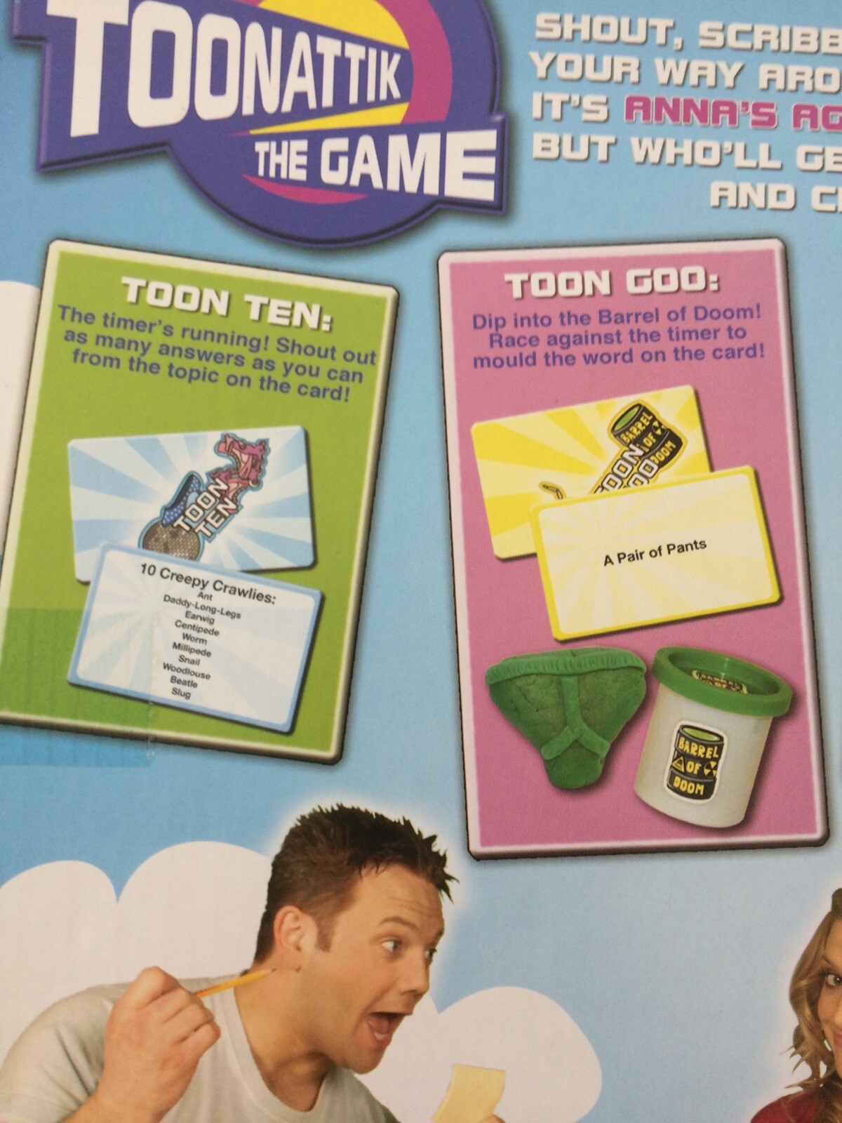 Toonattik The Game Board Game eBay