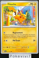 Carte Pokemon PIKACHU 062/193 EV2 Ecarlate et Violet PAL FR NEUF