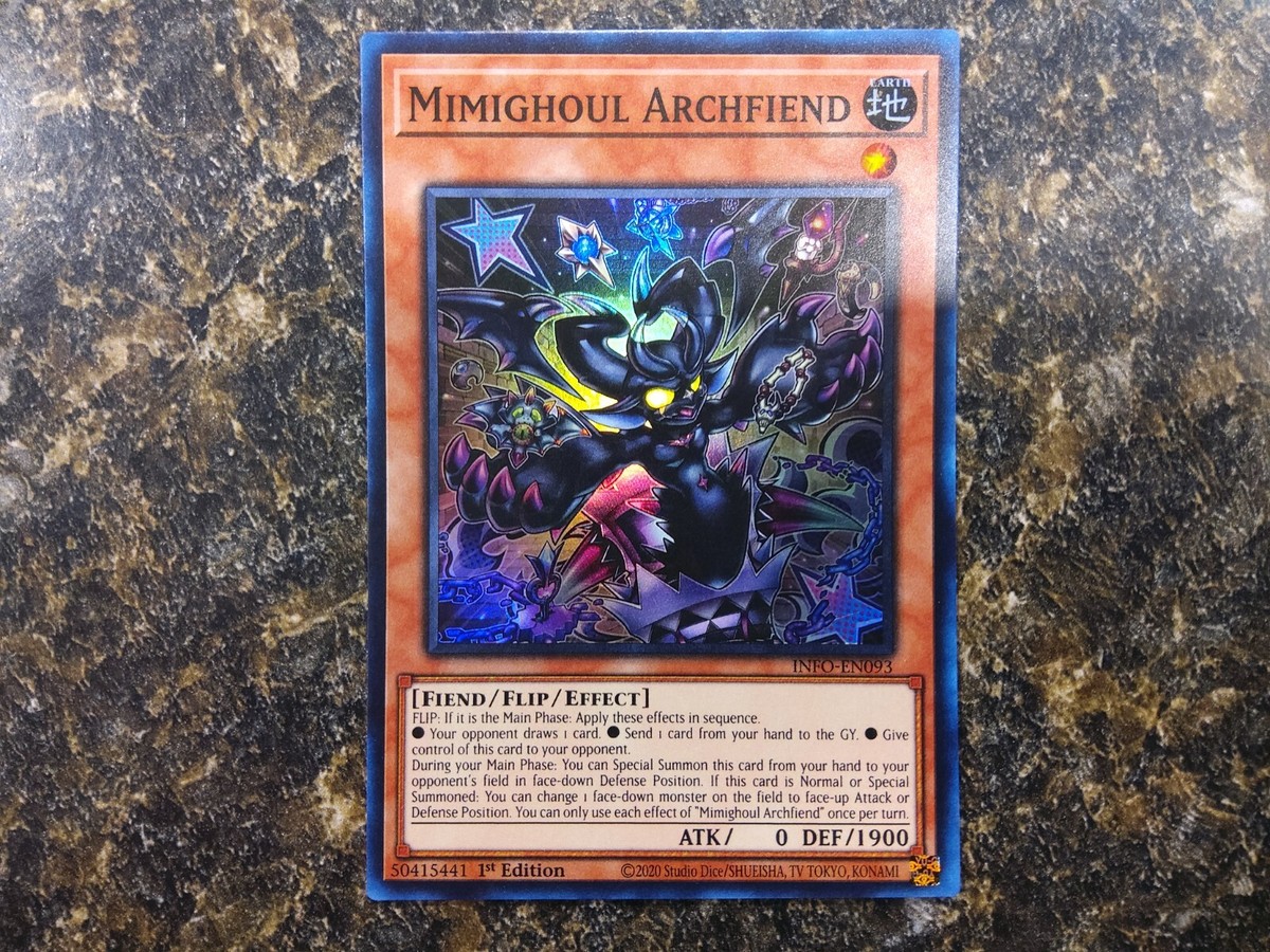 Mimighoul DECK CORE Master Archfiend Dragon Cerberus Maker Room Yugioh  Genesys