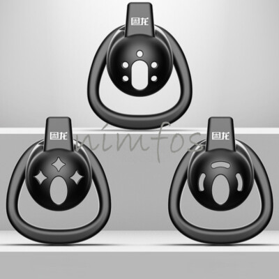 Upgraded Chastity Devices Male Flat Small Chastity Cage with 3 Ring Lock