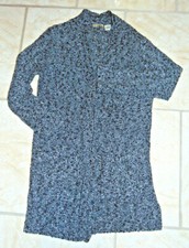 Womens L Lrg Large Wool Coat Jacket Cobblestone Gray Travelsmith Travel Smith Gd