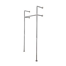 41 in. Wall Mounted Clothing Rack, Single