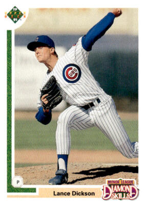 1991 Upper Deck Final Edition #3F Lance Dickson Chicago Cubs