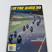 VINTAGE BIKER MOTORCYCLE MAGAZINE TITLED IN THE WIND BY EASYRIDERS ISSUE 30