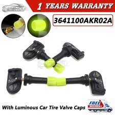 4X 3641100AKR02A Tire Pressure Sensor TPMS For Haval Jolion Pro Greatwall 433MHz