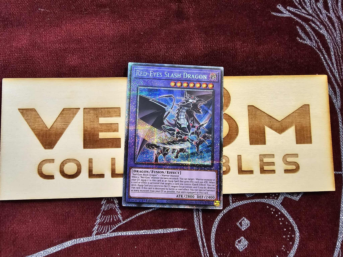 1x (M/NM) Red-Eyes Slash Dragon MP25-EN031 Starlight Rare 1st