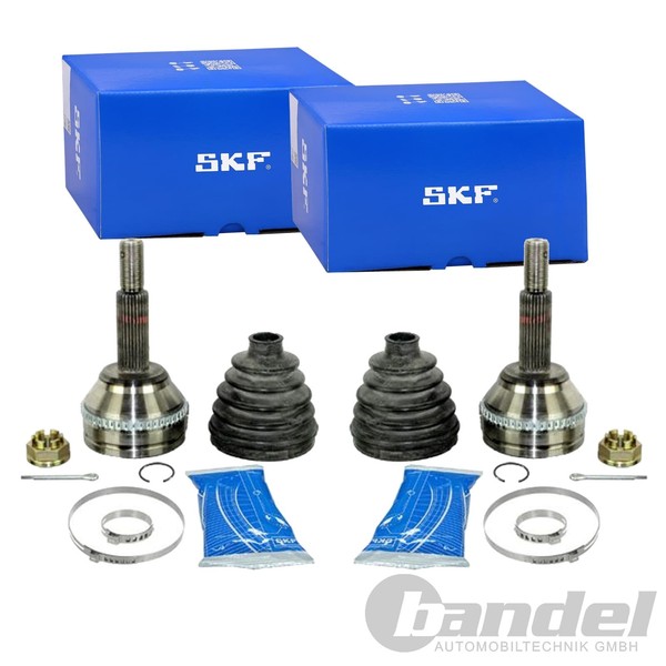 2X SKF Antriebswellengelenk Satz Radseitig Vorne Passend FüR Ford Transit-image