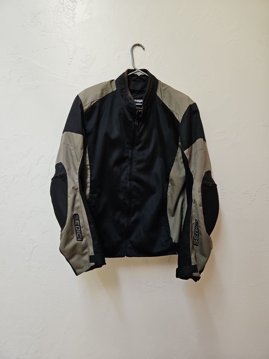 SEDICI Motorcycle Jacket Black Mesh Riding Level 2 Breathable Comfort Size XL