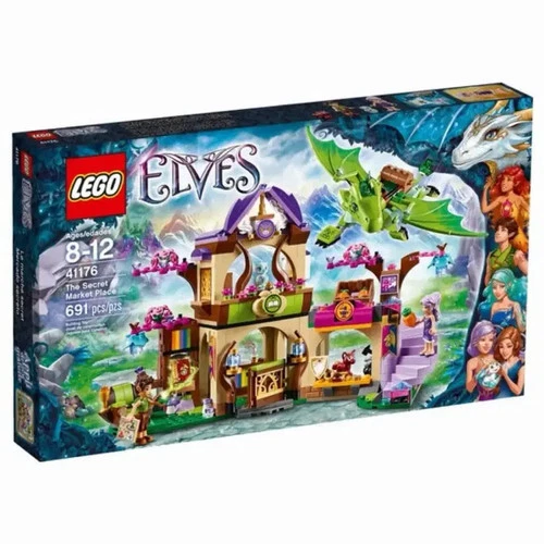 LEGO Elf Secret Market 41176 Set (No Box, Complete)