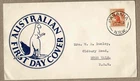 Australia 1938 RN Cole Kangaroo Generic FDC Cover