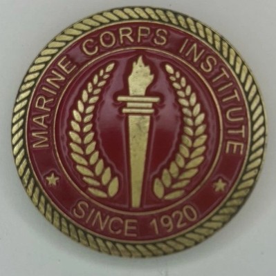 USMC Marine Corps Institute MCI Since 1920 Challenge Coin 8th & I Washington DC
