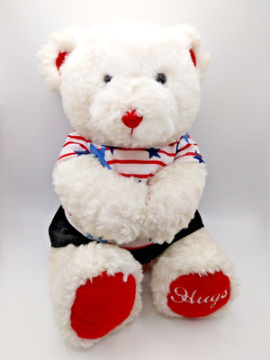 Build A Bear Hugs and Kisses Bär mit eingebauter Stimme ( I love you ) ca. 35 cm