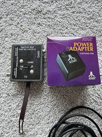 Vintage Atari Video System CX2600 W/ Box And Manuals And Original Packaging