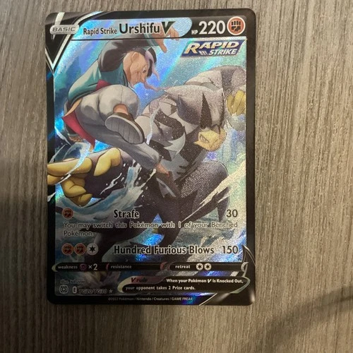 Rapid Strike Urshifu V TG20/TG30 Swsh09: Brilliant Stars Trainer Gallery Holo